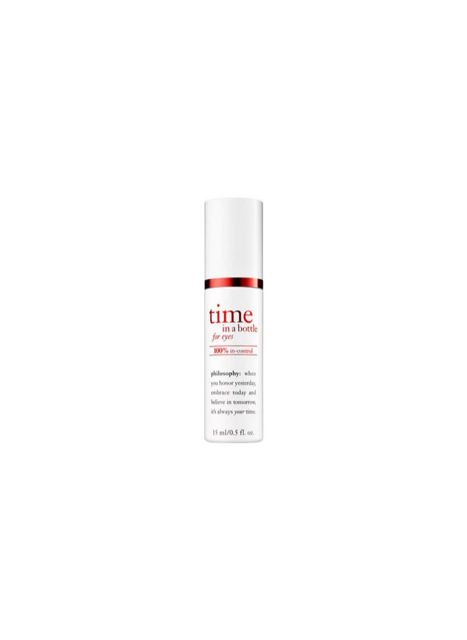 PHILOSOPHY - philosophy Time In A Bottle Age-Defying Serum For Eyes 15ml - Image 1