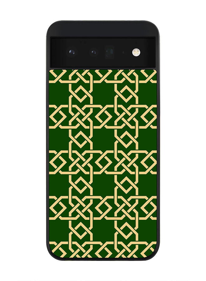 Stylizedd Rugged Black edge case for Google Pixel 6 5G Slim fit Soft Case Flexible Rubber Edges Anti Drop TPU Gel Thin Cover - Arab Links - Image 1