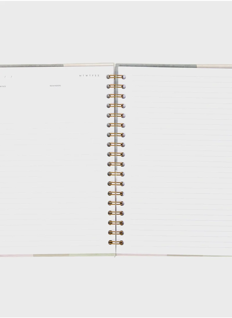 Prickly Pear B5 Pattern Notes Ringbound Notebook