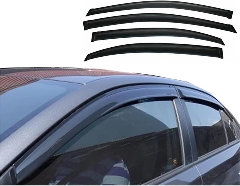 Wivplex وايفبلكس واقي نافذة جانبي لتويوتا يارس أتيف سيدان فيوس - Image 5