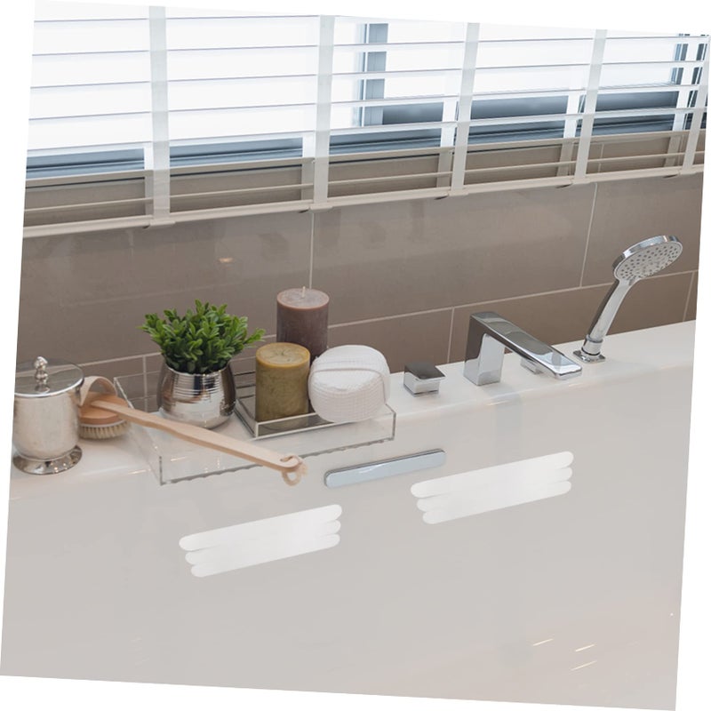 6Pcs White Non Slip Bath Safety Strips For Bathtub Shower Stairs And Kitchen - Image 4