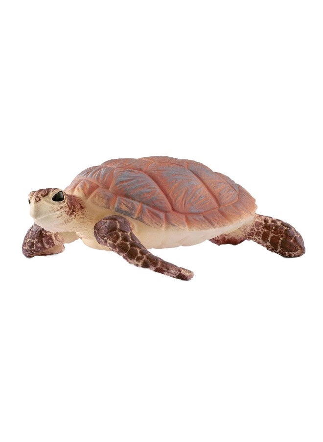 Schleich - Schleich Wild Life Hawksbill Sea Turtle Figure (2.01 cm) - Image 1