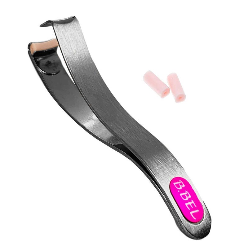 Prima shogyo Preo Prima Shogyo Japanese Partial Eyelash Curler, Inner Corner/Outer Corner Precision Lash Curl Up Tool, Made in Japan (Included 2 Replacement Rubber) | C-180 - Image 1