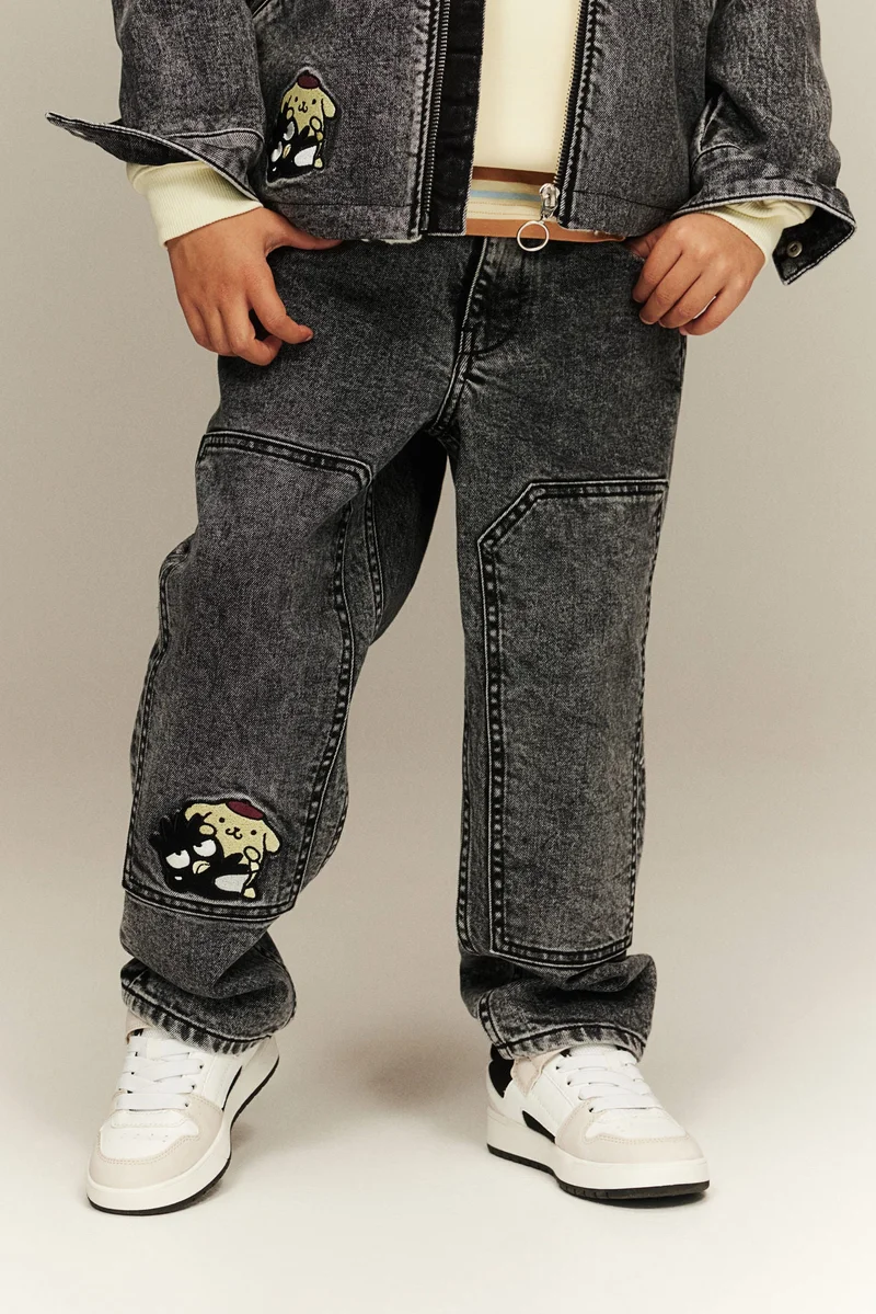 اتش اند ام Appliquéd Jeans