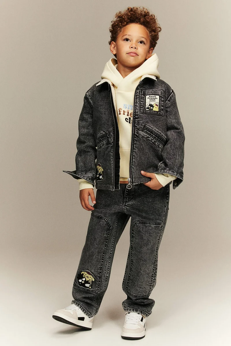 اتش اند ام Appliquéd Jeans