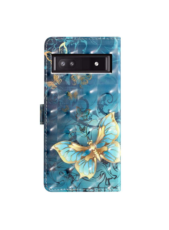 جرين تايجر جراب هاتف Google Pixel 8A من الجلد بنمط ثلاثي الأبعاد - Image 3