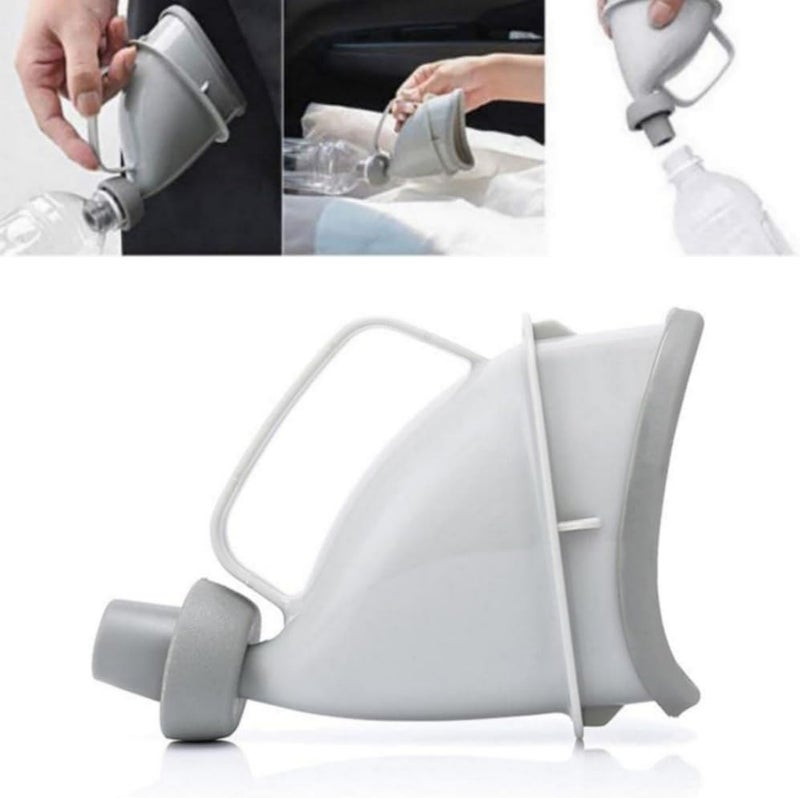 DPOWERFUL Unisex Female Male Reusable Portable Urinal Device Travel Mobile Toilet Camping Pee Urinal Outdoor Emergency Sitting Standing Urination - Image 1
