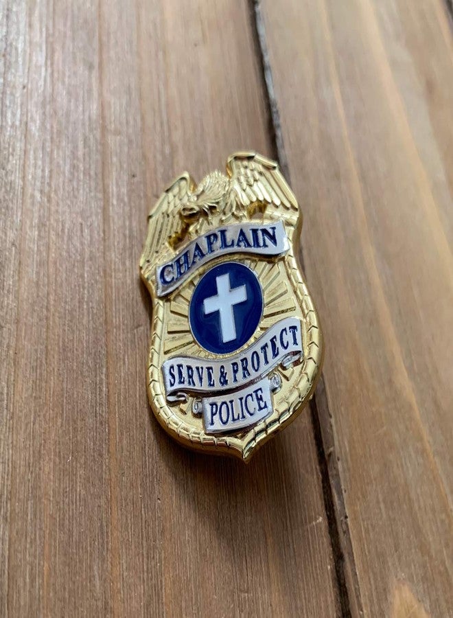 Agent Gear USA Chaplain Lapel Pin Serve and Protect Police Uniform Insignia - Image 4