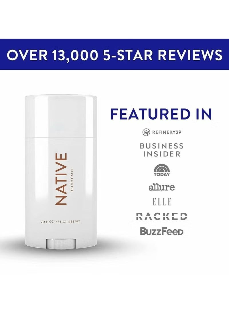 نيتيف مزيل الروائح. مزيل الروائح الطبيعي للرجال، خالي من الألومنيوم مع صودا الخبز، زيت جوز الهند وزبدة الشي. - Image 2