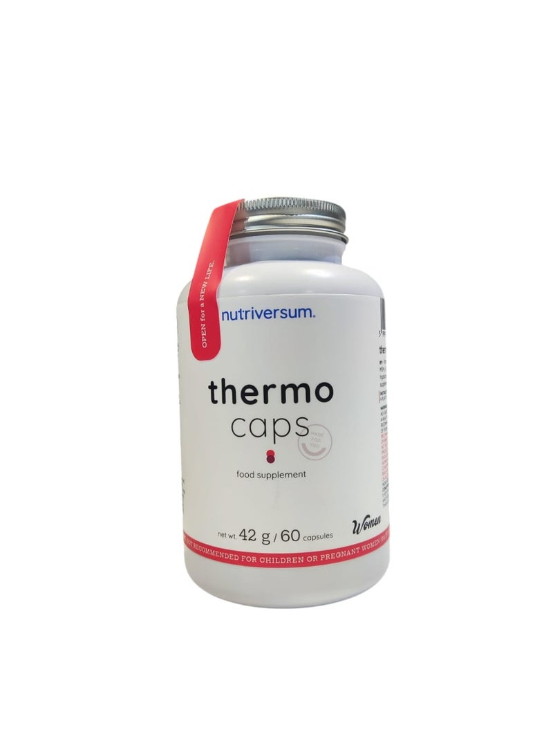 Nutriversum, Women Thermo Caps, Diet Supporting Complex Formula, 60 Caps, 20 Servings