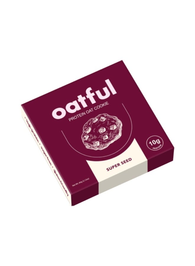Oat Protein Cookie, Super Seeds - 60g, UAE