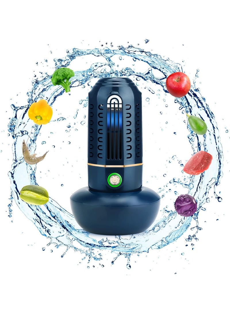 DubaiGallery Portable Fruit and Vegetable Washing Machine Cleaner USB Rechargeable Food Purifier for Cleaning Rice Tableware - Image 2