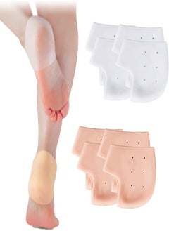 AGD 4-Pair Of Breathable Anti-Drying Gel Heel Protectors  - Image 1