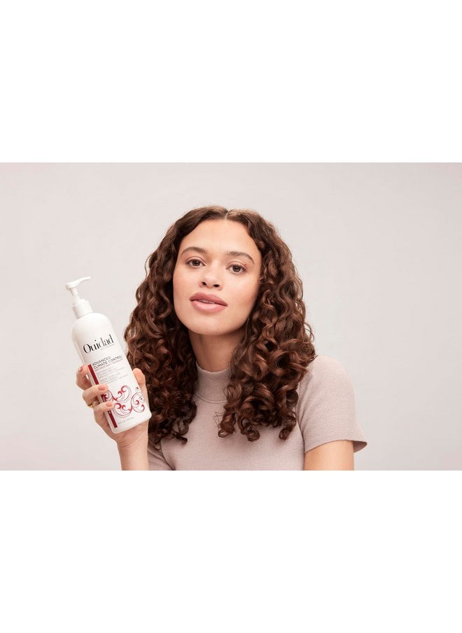 Ouidad - Advanced Climate Control Styling Cream, 16 Fl Oz, Featherlight Curl Cream For Curly Hair, Shiny, Hydrated & Frizz-Free Curls, Sulfates, Parabens & Cruelty-Free Curly Hair Products - Image 1