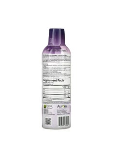Aurora Nutrascience MegaLiposomal Glutathione+ Plus Vitamin C Organic Fruit 750 mg 16 fl oz 480 ml  - Image 2