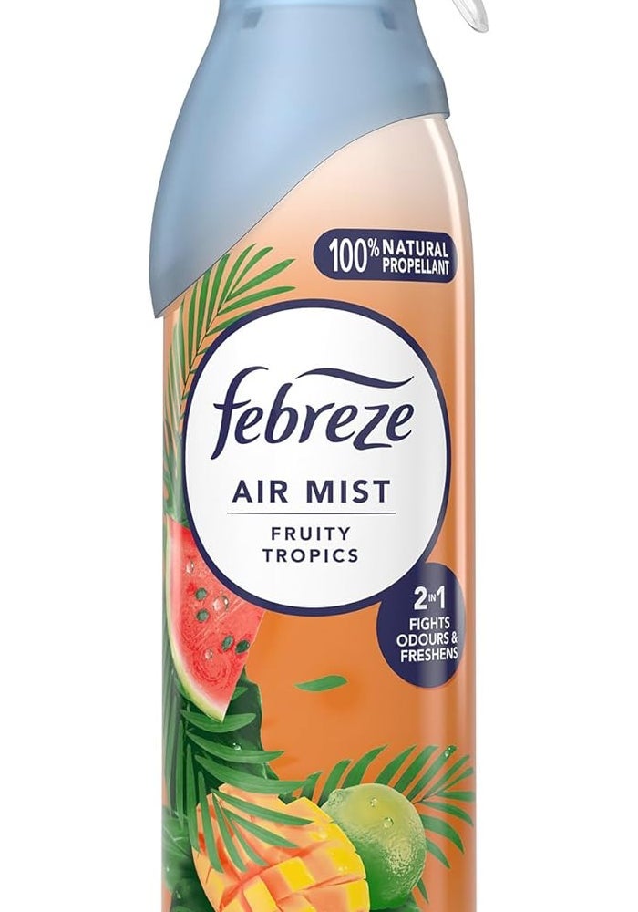 Febreze Fruity Tropics Air Freshener Spray, 185ML - Image 1