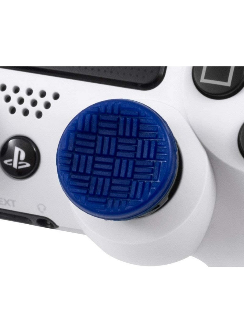 CMGTYYD. Galaxy Purple لأجهزة PlayStation 4 (PS4) و PlayStation 5 (PS5) أداء عصا التحكم، أداء قبضة التحكم المتوافقة، لأغطية عصا التحكم ذات طابع Galaxy، 2 محدبة عالية الارتفاع - Image 2