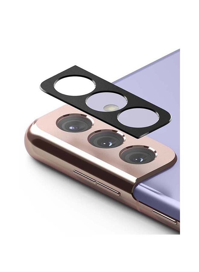 Aluminium Frame Camera Lens Protector Compatible with Samsung Galaxy S21 Plus Black - Image 1