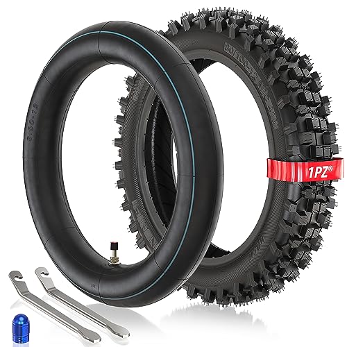 1PZ إطار وأنبوب داخلي 1PZ EHX-C8K 3.00-12 بديل لـ Honda CRF70 XR70 CR60R KLX110 KX60 Suzuki DRZ110 DS80 JR80 RM50 PW80 TTR YZ60 65SX 90cc 110cc 125cc SSR للدراجات النارية على الطرق الوعرة - Image 1