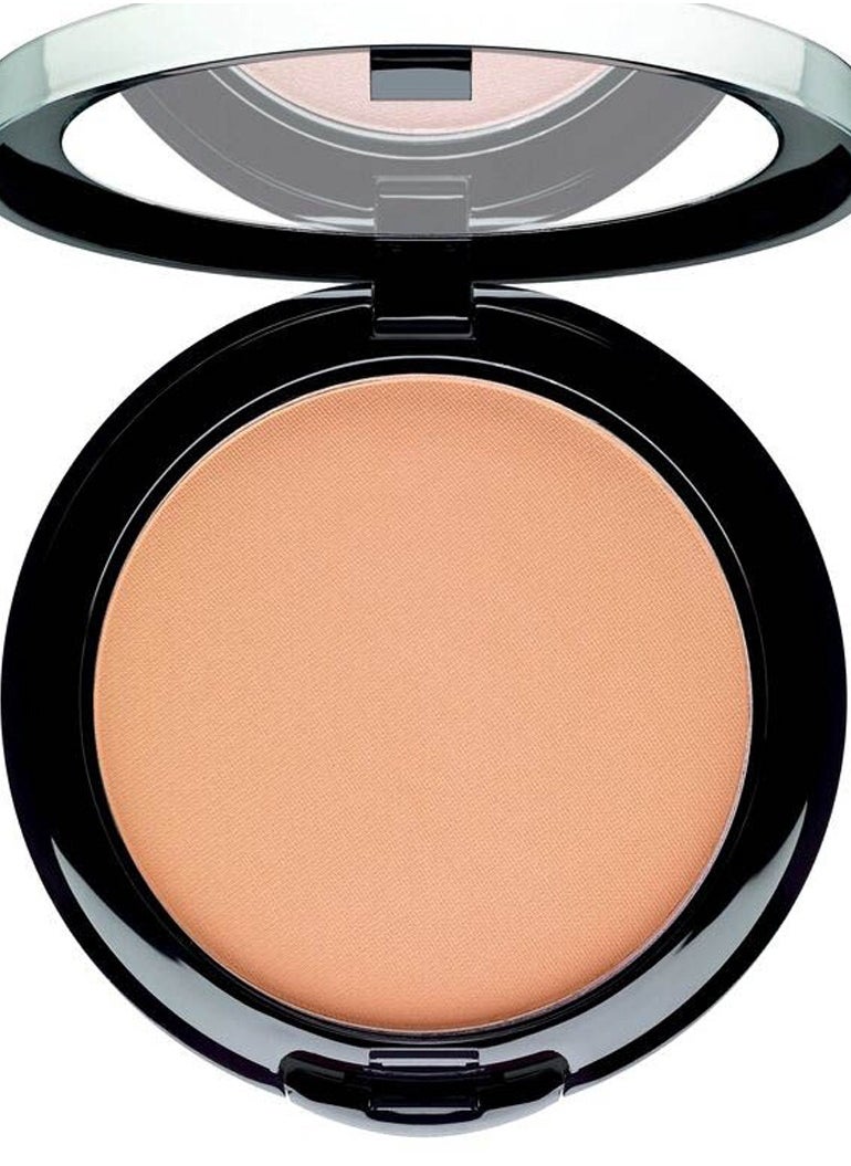 ARTDECO HIGH DEFINITION COMPACT POWDER NO.02 LIGHT IVORY - Microfine compact powder for a transparent, soft matte finish—refillable 
