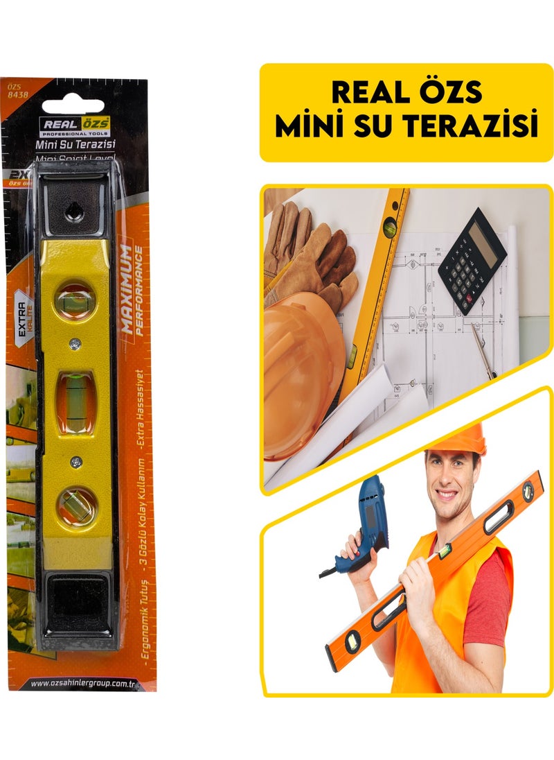 Real Özs Plastic Mini Spirit Level  - Image 1