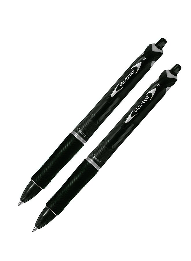 PILOT BPAB-15F-B ACROBALL BALL POINT PEN FINE BLACK - Image 2