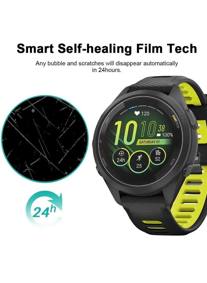 HuHa For Garmin Forerunner 265S 42mm 5pcs xDfind Soft Hydrogel Film Full Cover Front Protector - Image 4