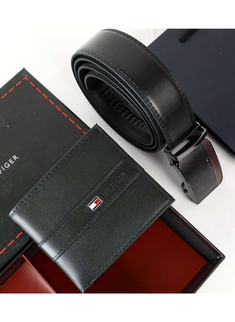 Tommy Hilfiger Plus - Tommy Hilfiger Wallet-Belt Set For Men - Image 1