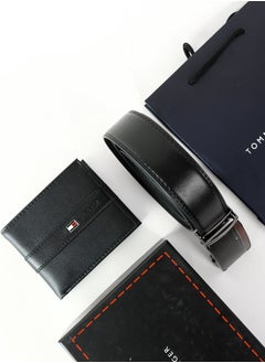 Tommy Hilfiger Plus Tommy Hilfiger Wallet-Belt Set For Men  - Image 2