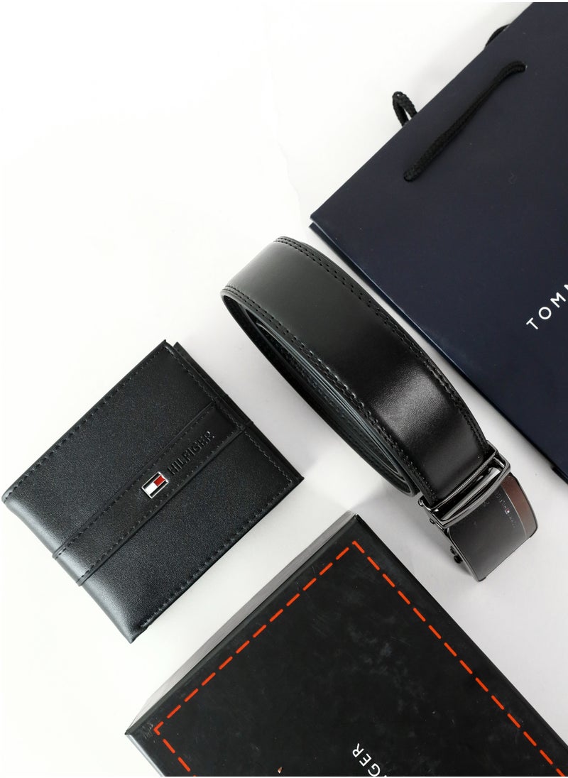 Tommy Hilfiger Plus - Tommy Hilfiger Wallet-Belt Set For Men - Image 1