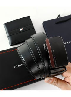 Tommy Hilfiger Plus Tommy Hilfiger Wallet-Belt Set For Men  - Image 5