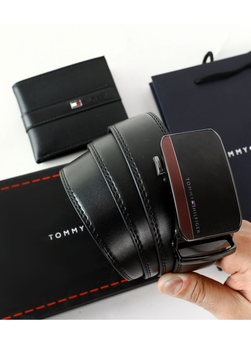 Tommy Hilfiger Plus - Tommy Hilfiger Wallet-Belt Set For Men - Image 1