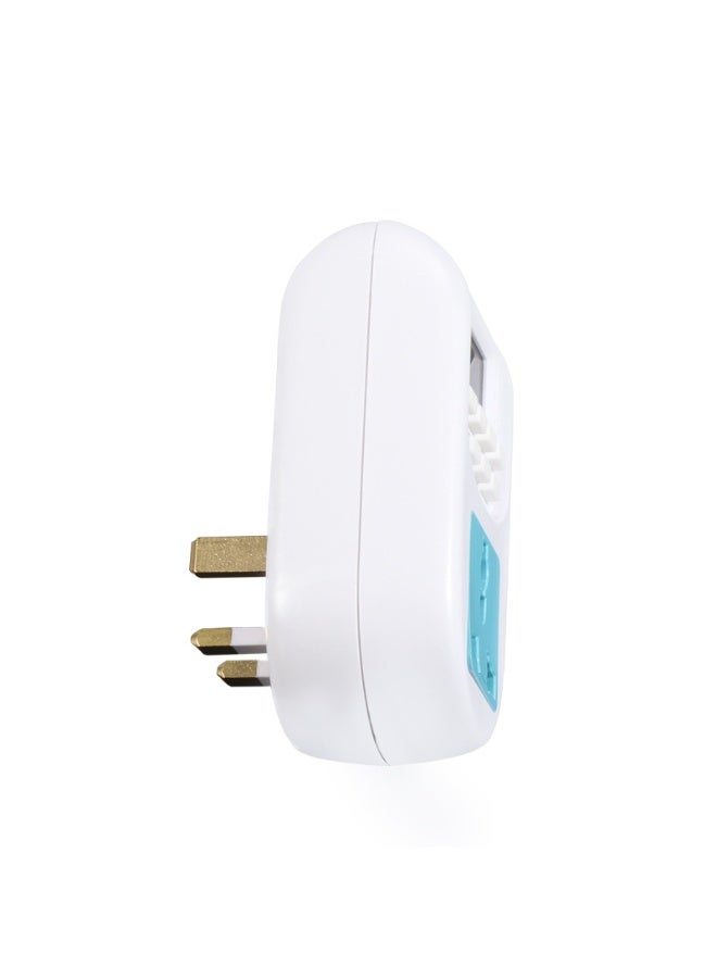 UK-Plug ABS العالمي 12/24 ساعة 220 فولت LCD المكونات الإلكترونية الرقمية القابلة للبرمجة الموقت التبديل المقبس  - Image 2