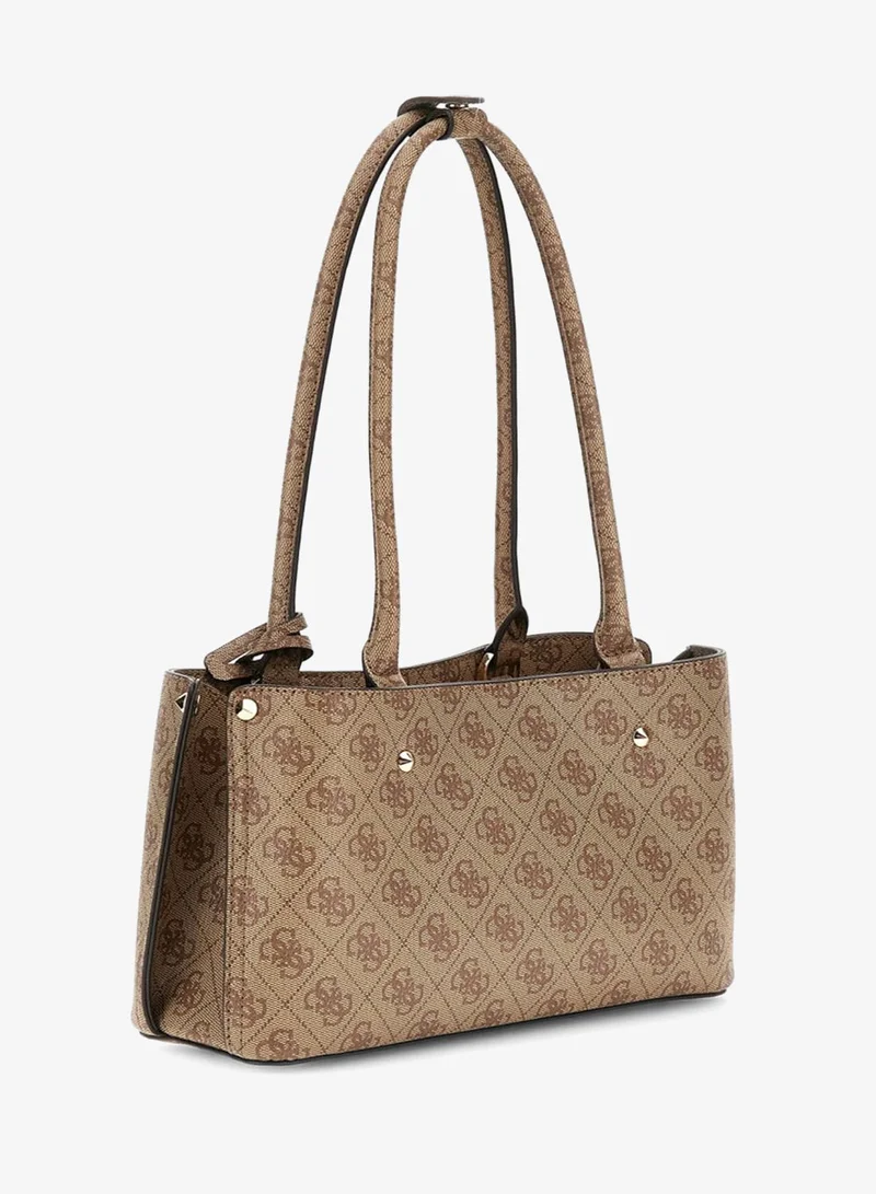 GUESS Meridian Logo Detail Satchel