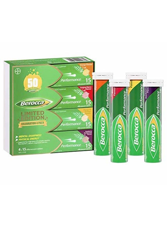 Berocca Performance Effervescent Tablets 60 Count Limited Edition Celebration Pack - Image 1