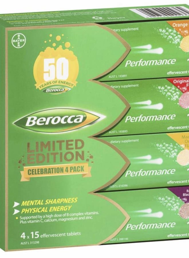 Berocca Performance Effervescent Tablets 60 Count Limited Edition Celebration Pack - Image 2