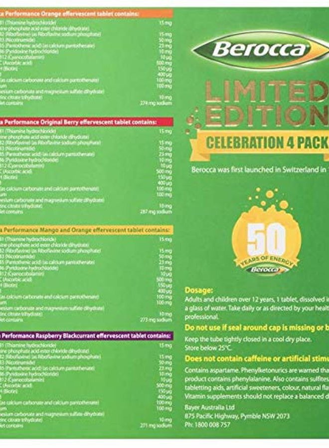 Berocca Performance Effervescent Tablets 60 Count Limited Edition Celebration Pack - Image 4