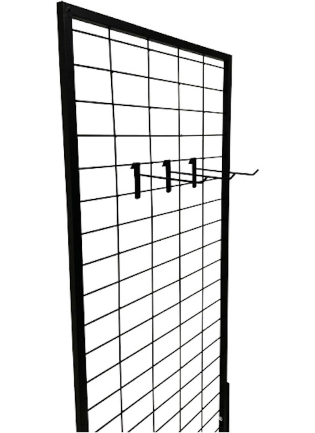 EC Shop Gray-Decor 50 Pieces, 20 Cm, Metallic Painted Wire Panel Hook, Shelf Hook, Panel Wire, Shelf Wire, Hanger Wire  - Image 2