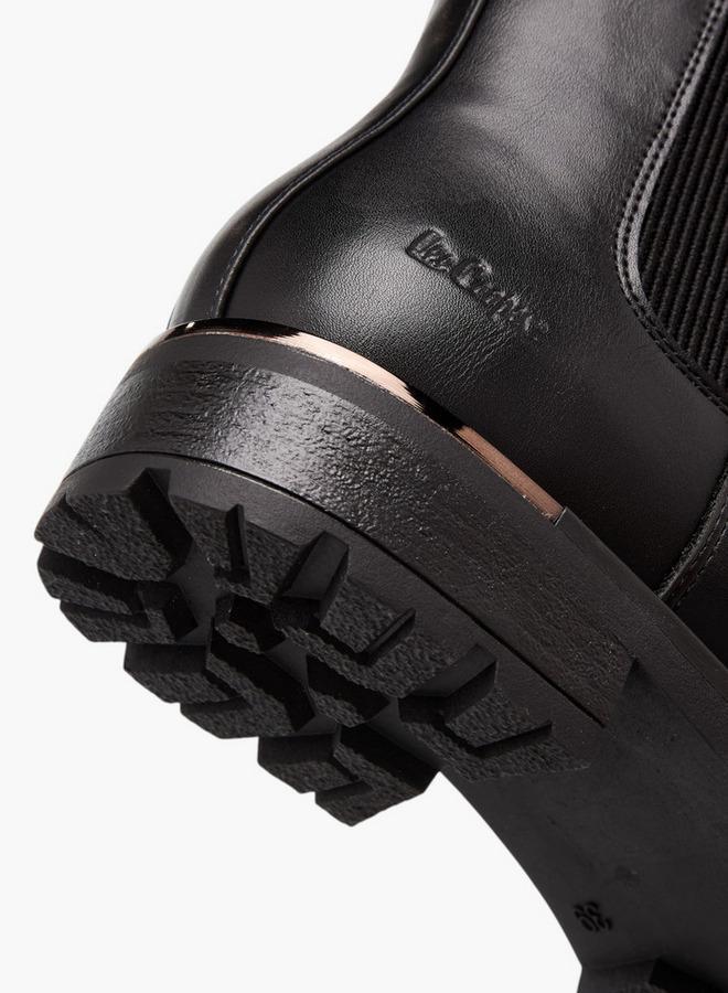 Lee Cooper Women's Solid Ankle Boots with Zip Closure - Image 5