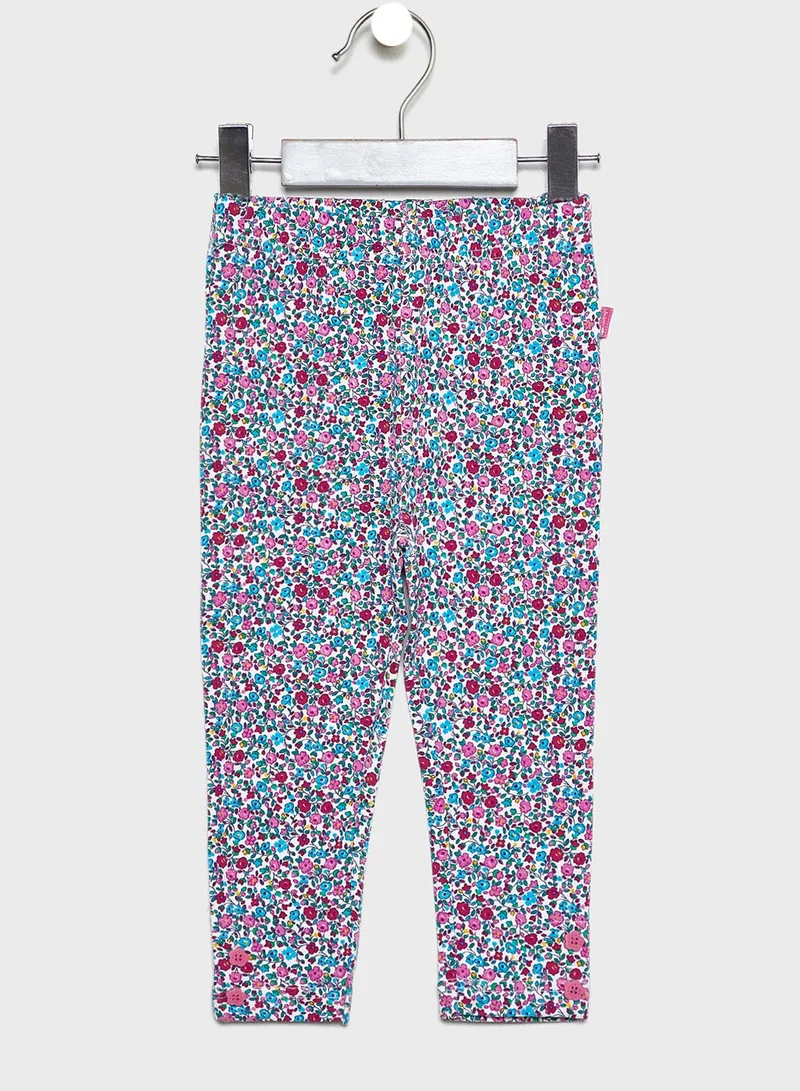 JoJo Maman Bebe Kids 2 Pack Disty Leggings