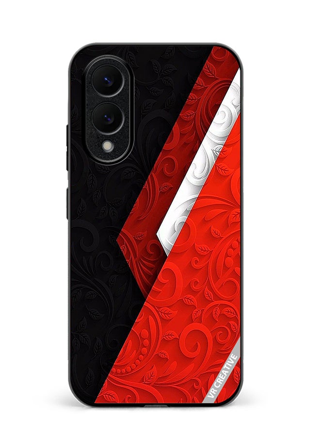 VR CREATIVE Protective Case Cover For Samsung Galaxy S25 Edge Vector Design Multicolour