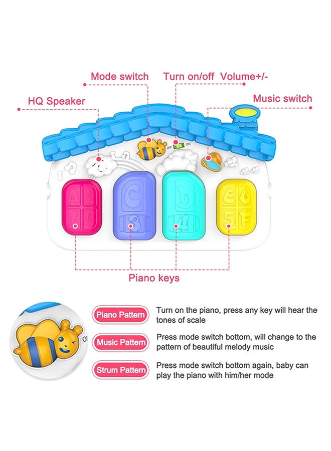 Smartcraft Multifunctional Musical Play Indoor Mat For Kids, Multicolour cm - Image 5