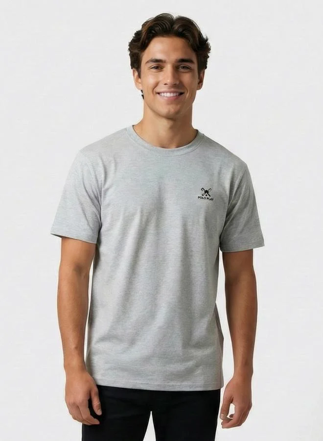 Polo Play Men Logo Detail Short Sleeve T-Shirt