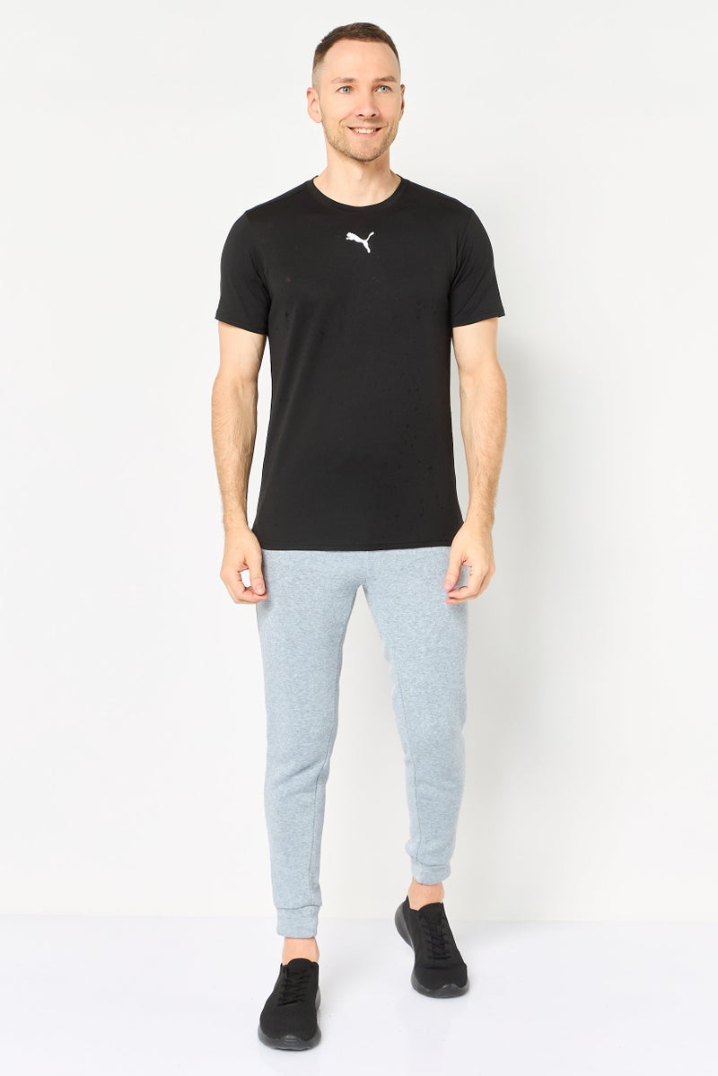 PUMA Men Sportswear Fit Short Sleeve Training T-Shirt, Black - Image 2