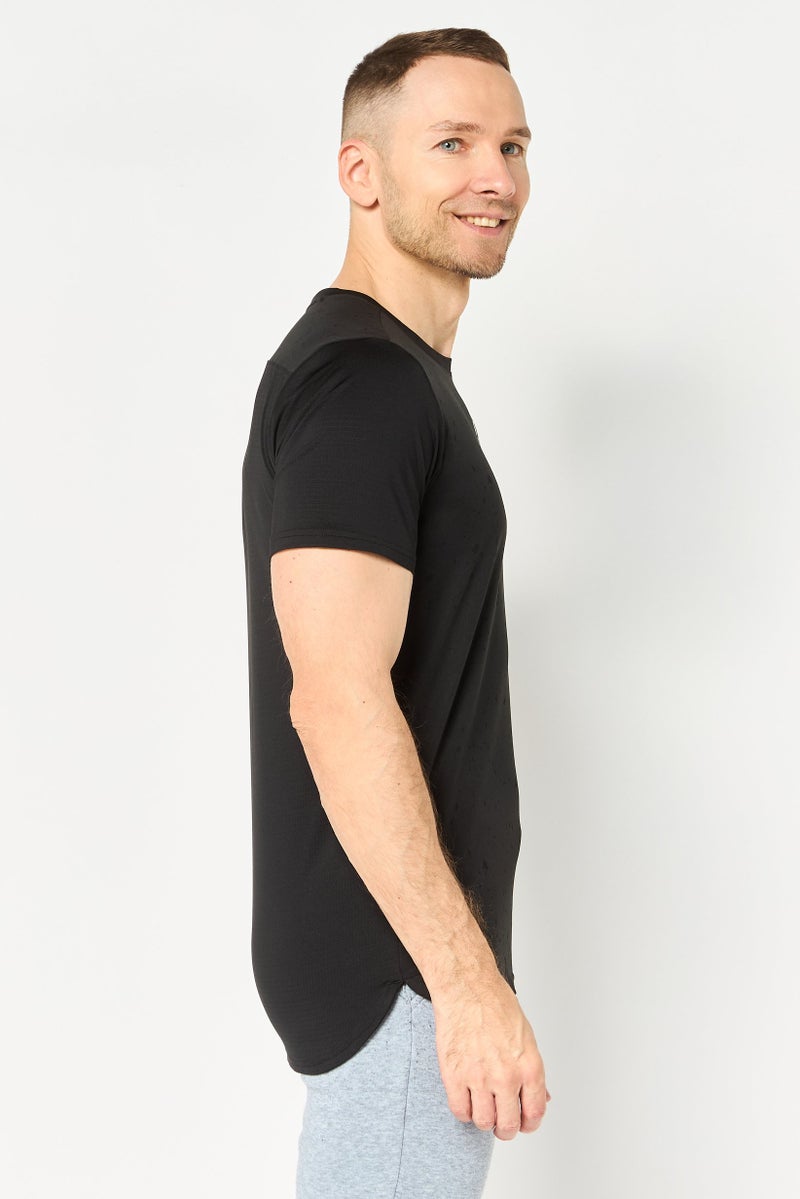 PUMA Men Sportswear Fit Short Sleeve Training T-Shirt, Black - Image 3