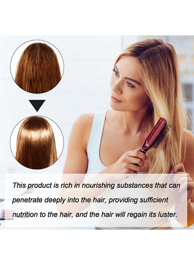 إيلهو كريم مستقيم ، مصحح البروتين لفرد الشعر 60 مل ، كريم فرد الشعر بالحرير واللمعان ، كريم شعر مستقيم سريع التنعيم ، للشعر الكثيف / المجعد / الصعب ، إصلاح الشعر التالف - Image 5