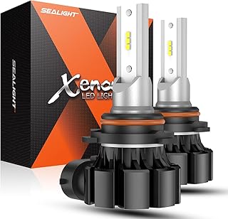 SEALIGHT H10 LED Fog Light Bulbs, 5000 Lumens 12W High Power 6000K Xenon White 300% Brightness, 9140 9145 9040 9045 LED - Image 1