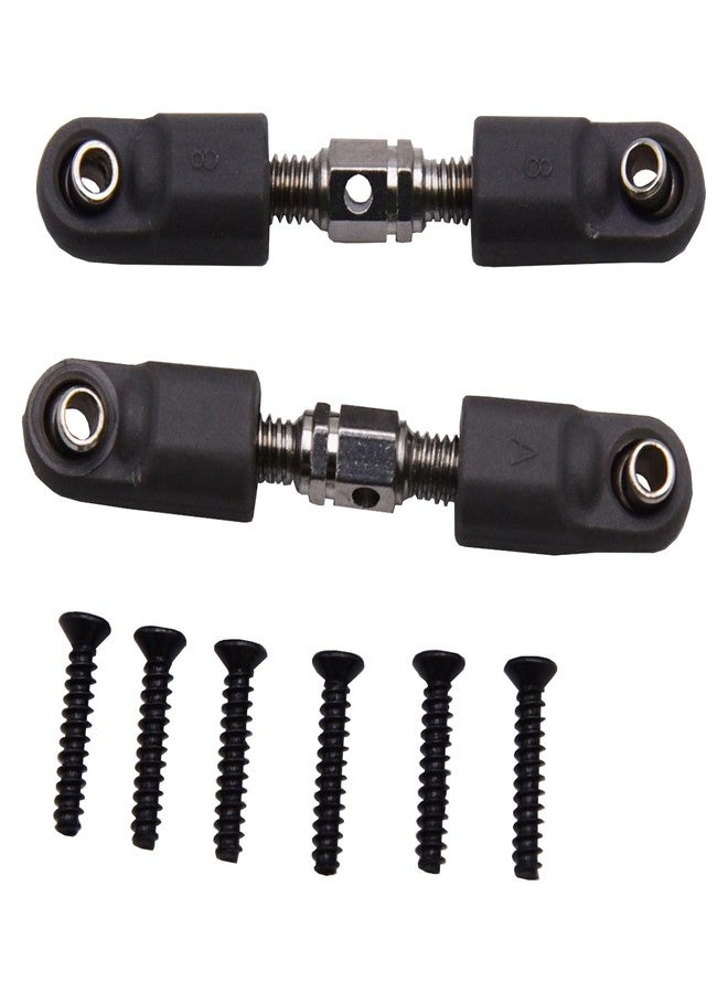 Blomiky 16431 2 Pack Steering Linkage and M23124 Screws for Hyper Go MJX 1/16 1/14 Scales H14BM 14210 14211 H16BM H16PL RC Trucks /14210 Linkage and Screw - Image 1