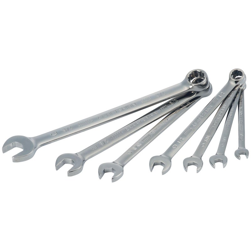Craftsman SAE Long-Panel Wrench Set, 7 Piece (CMMT87012) - Image 3