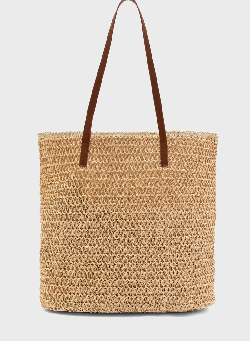 VERO MODA Casual Shoulder Beach Bag